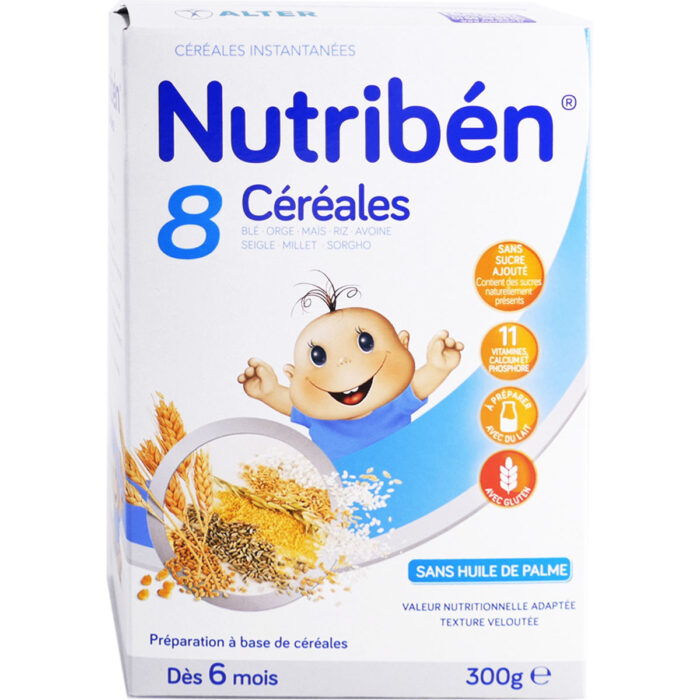 NUTRIBEN 8 CEREALES +6M 300G