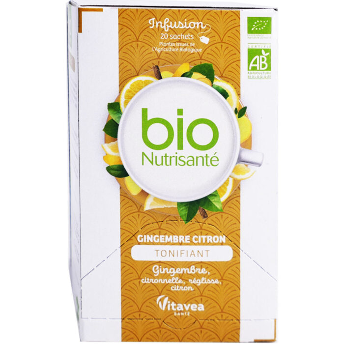 VITAVEA BIO NUTRISANTE INFUSION TONIFIANT 20 SACHETS