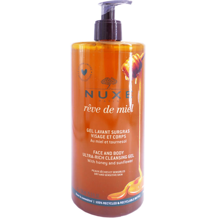 NUXE REVE DE MIEL GEL LAVANT SURGRAS 750ML