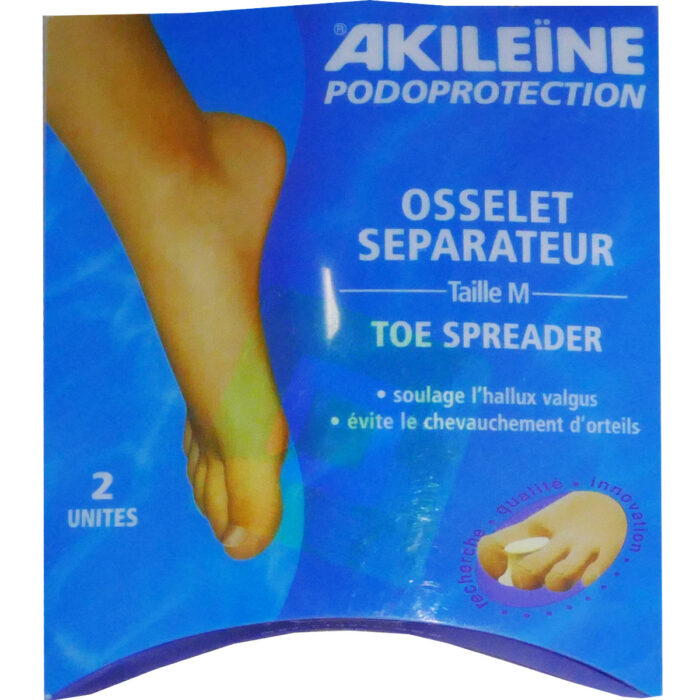 AKILEINE PODOPROTECTION OSSELET SEPARATEUR TAILLE M 2 UNITES