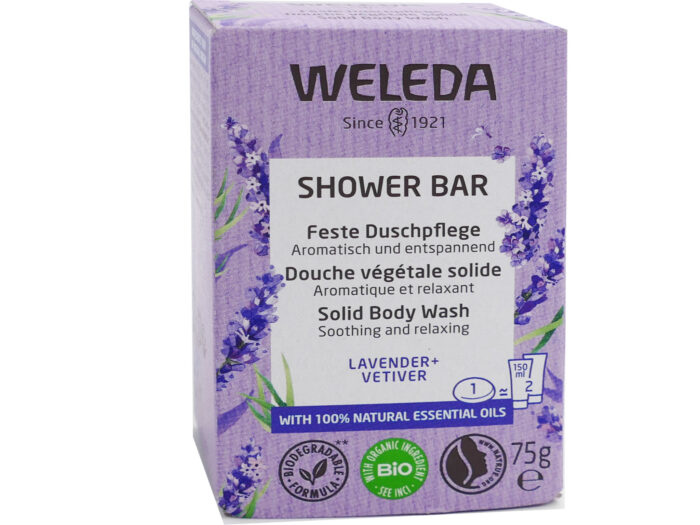 WELEDA DOUCHE VEGETALE SOLIDE 75G BIO LAVANDE