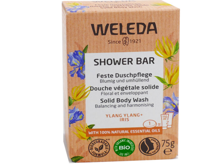 WELEDA DOUCHE VEGETALE SOLIDE 75G BIO YLANG YLANG
