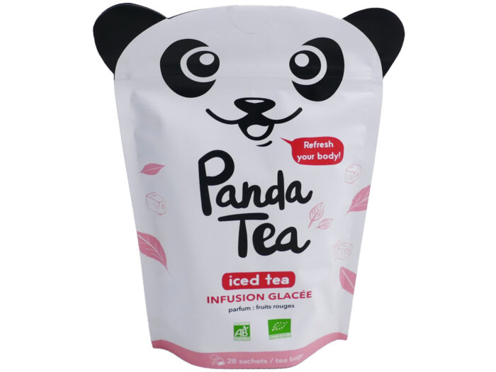 PANDA TEA ICED TEA INFUSION GLACEE FRUITS ROUGE 28 SACHETS