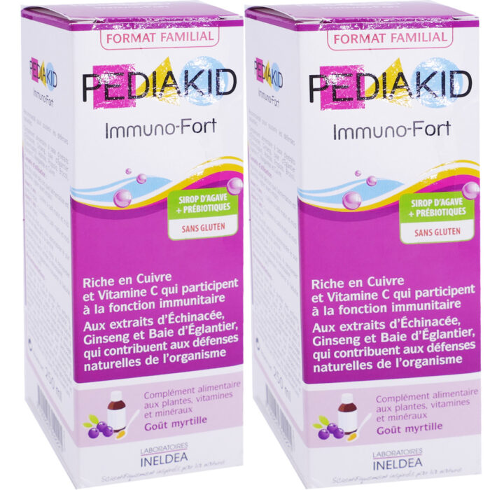 PACK PROMO PEDIAKID IMMUNO-FORT 2X250ML