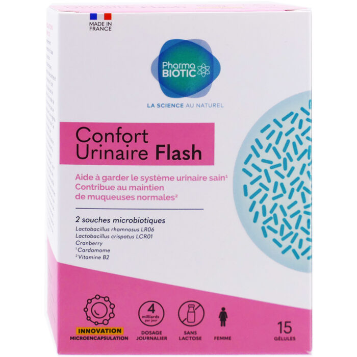 PHARMA BIOTIC CONFORT URINAIRE 15 GELULES