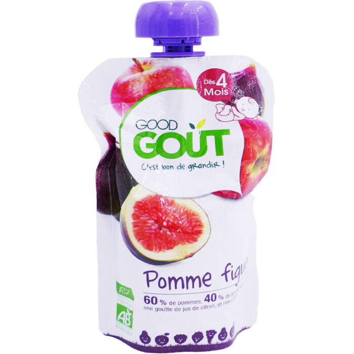 GOODGOUT POMME FIGUE 120G