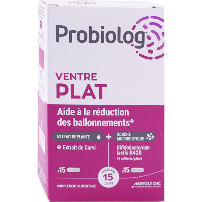 PROBIOLOG VENTRE PLAT 30 GELULES