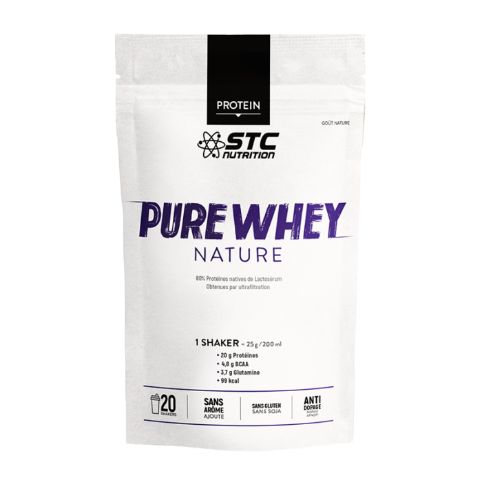 STC NUTRITION PURE WHEY NATURE GOUT NATURE 500 G