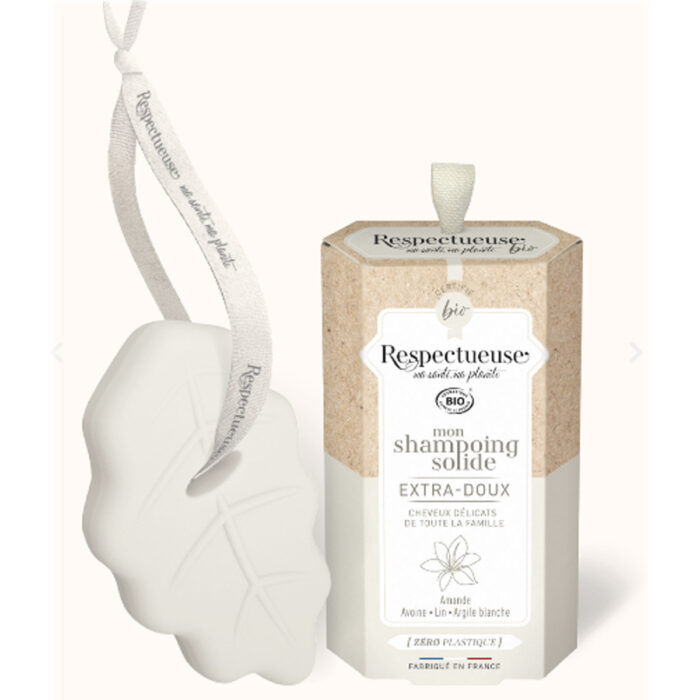 RESPECTUEUSE MON SHAMPOING SOLIDE EXTRA DOUX BIO 75G
