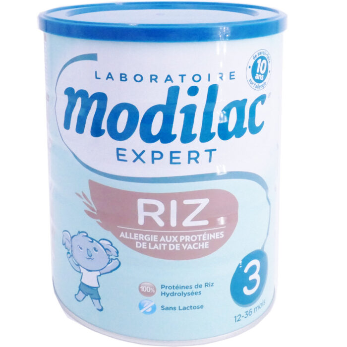 MODILAC EXPERT RIZ 3 12-36 MOIS 800G