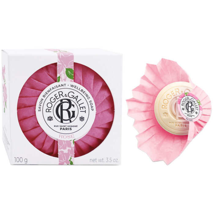 ROGER & GALLET SAVON BIENFAISANT ROSE 100 G