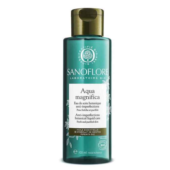 SANOFLORE BIO AQUA MAGNIFICA EAU DE SOIN ANTI IMPERFECTIONS 100ML