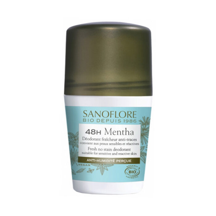 SANOFLORE 48H MENTHA DEODORANT FRAICHEUR BIO 50ML