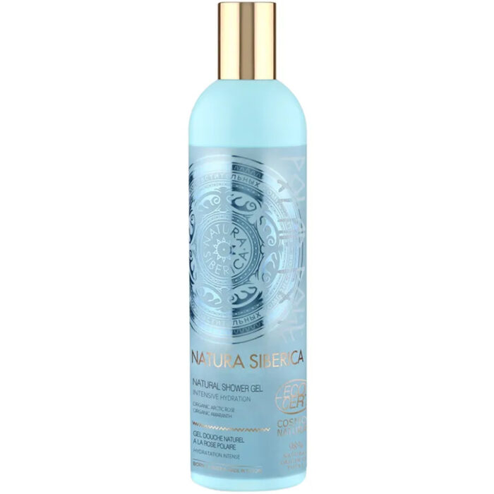 NATURA SIBERICA GEL DOUCHE NATUREL HYDRATATION ROSE POLAIRE 400ML