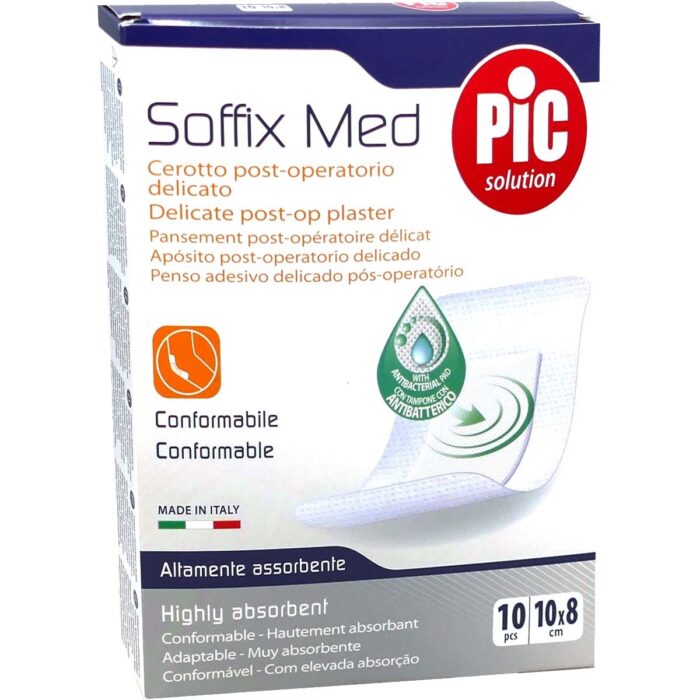 SOFFIX MED PANSEMENTS 10 PCE 10X18CM