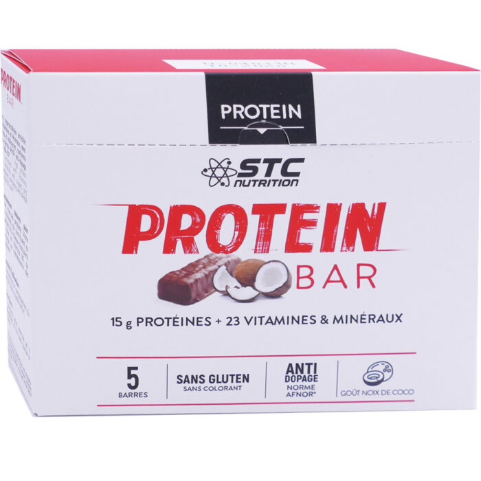 STC PROTEIN 5 BARRES GOUT NOIX DE COCO