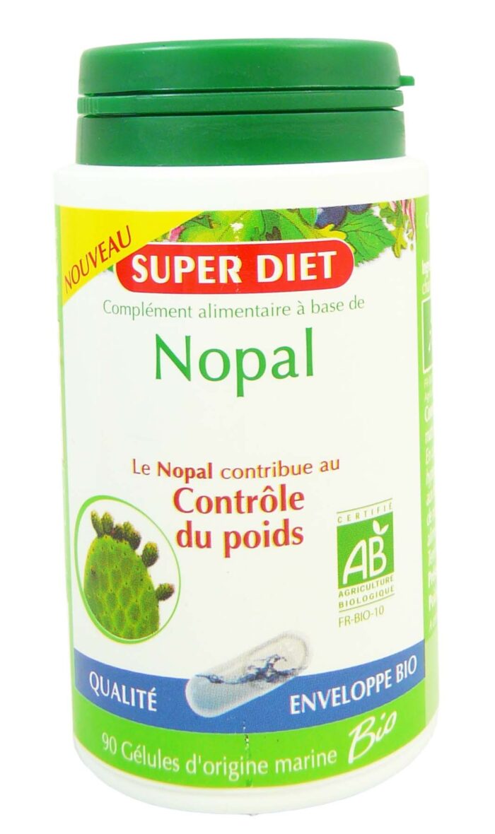 SUPER DIET NOPAL CONTROLE DU POIDS 90 GELULES