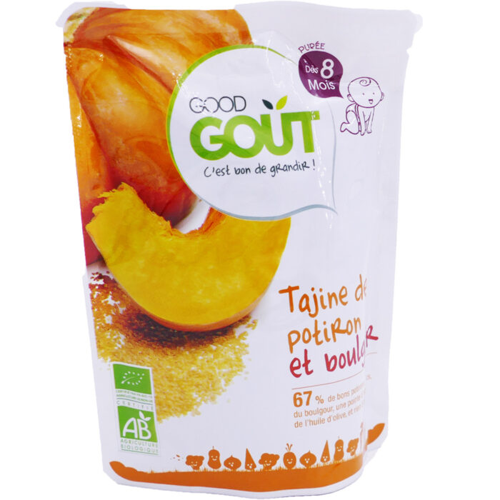 GOODGOUT TAJINE DE POTIRON ET BOULGOUR 190G