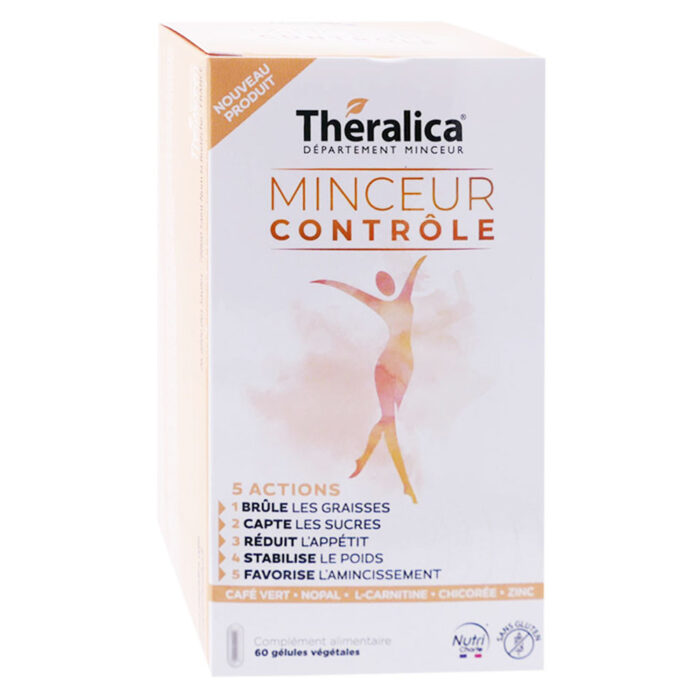 THERALICA MINCEUR CONTROLE 5 ACTIONS 60 GELULES VEGETALES