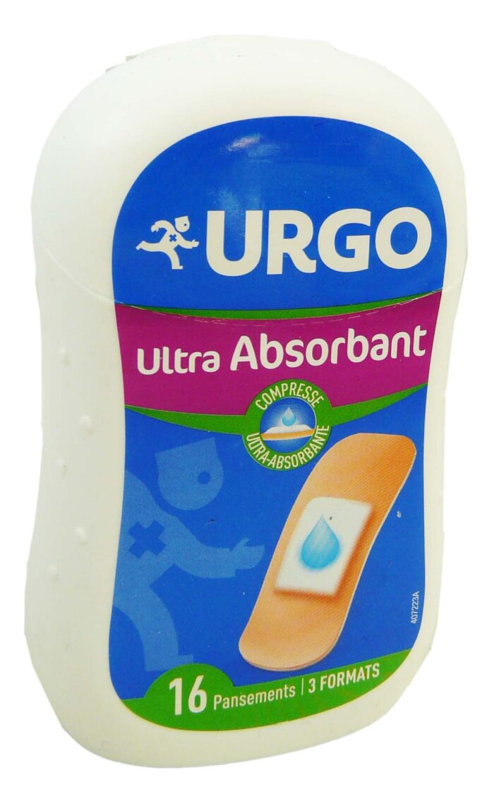 URGO PANSEMENT ULTRA ABSORBANT X16