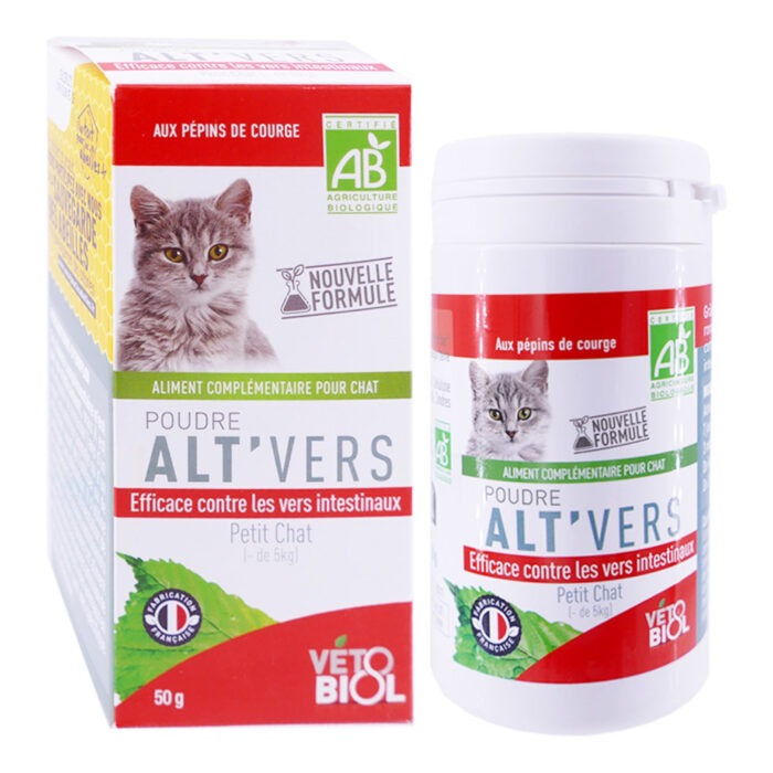 VETOBIOL BIO POUDRE ALT'VERS PETIT CHAT 50G