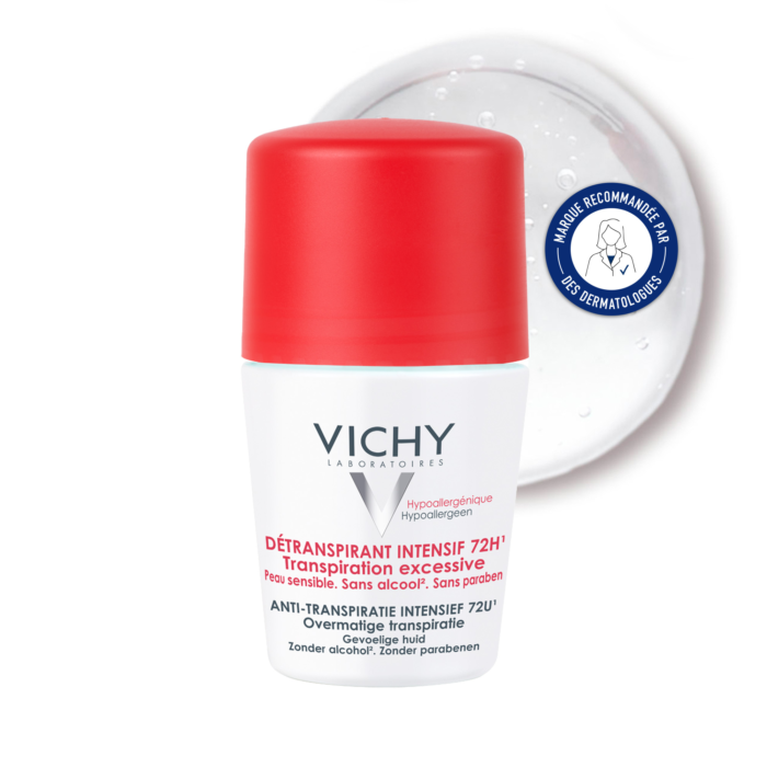 VICHY DETRANSPIRANT INTENSIF 72H PEAU SENSIBLE 50ML