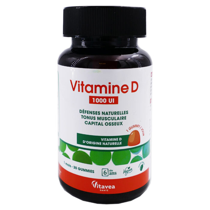 NUTRISANTE VITAVEA VITAMINE D 1000 UI 30 GUMMIES