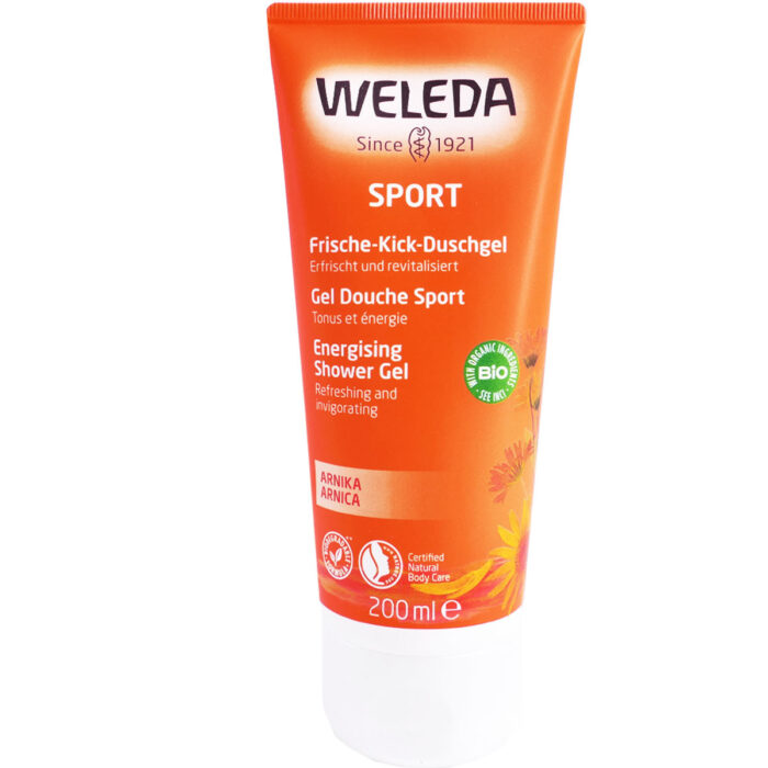 WELEDA SPORT GEL DOUCHE ARNICA BIO 200ML