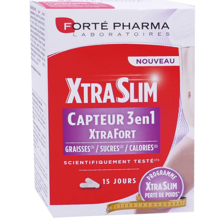 FORTE PHARMA XTRASLIM CAPTEUR 3 EN 1 60 GELULES