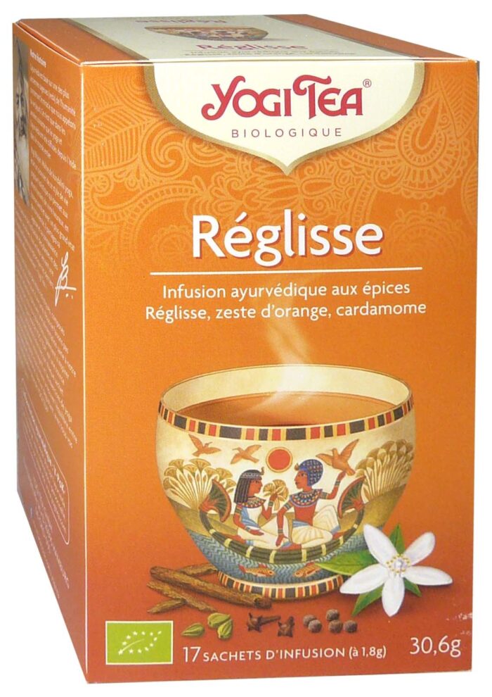 YOGI TEA INFUSION REGLISSE x17 SACHETS