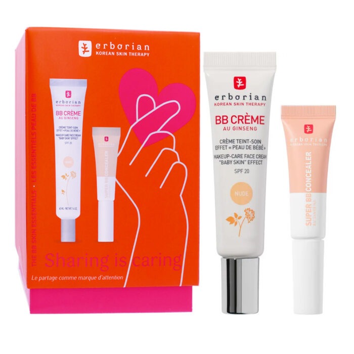 ERBORIAN COFFRET BB CRÈME + SUPER BB CONCEALER NUDE