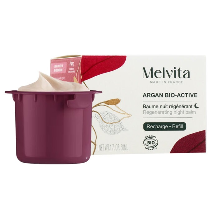 MELVITA BAUME NUIT REGENERANT ARGAN BIO-ACTIVE RECHARGE 50ML