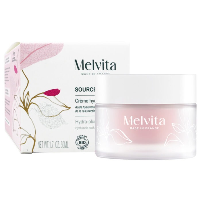 MELVITA BIO SOURCE DE ROSE CRÈME HYDRA REPULPANTE 50ML
