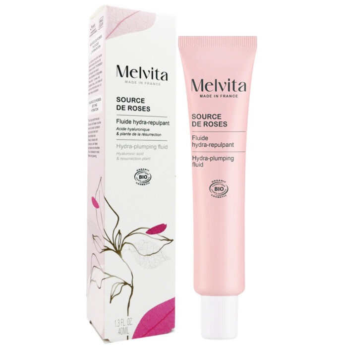 MELVITA BIO SOURCE DE ROSE FLUIDE HYDRA REPULPANT 40ML