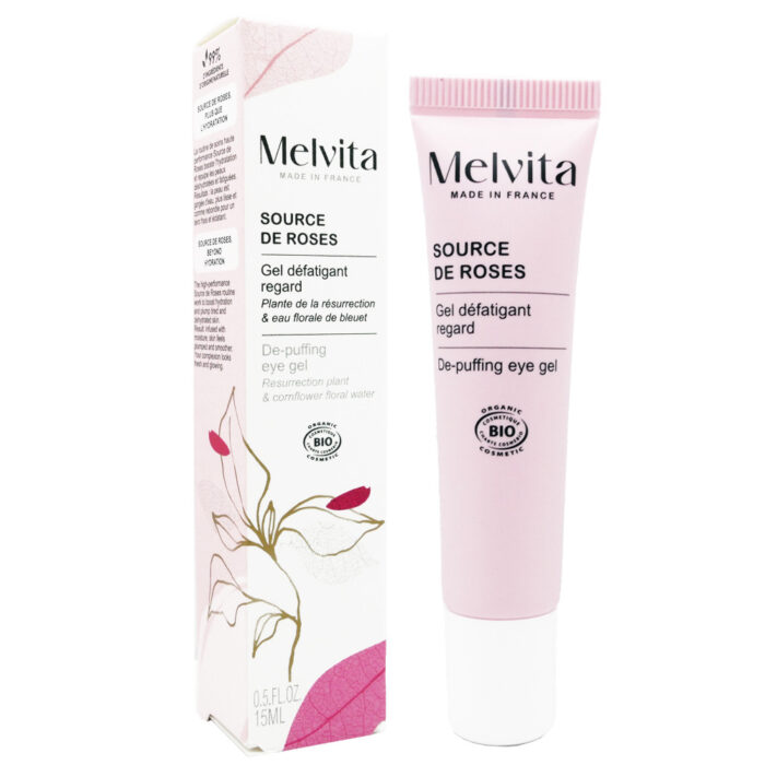 MELVITA BIO SOURCE DE ROSE GEL DÉFATIGANT REGARD 15ML