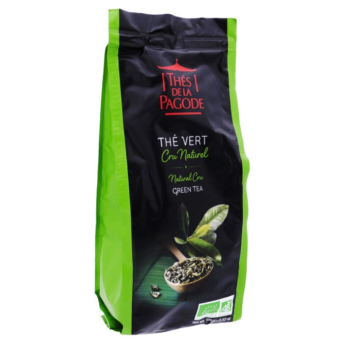 THÉS DE LA PAGODE BIO THÉ VERT CRU NATUREL 100G