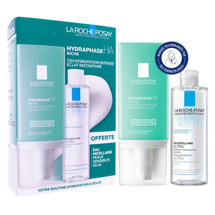 LA ROCHE-POSAY HYDRAPHASE HA RICHE + EAU MICELLAIRE OFFERTE