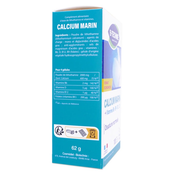 B-TECHNIE CALCIUM MARIN 100 GÉLULES – Image 2