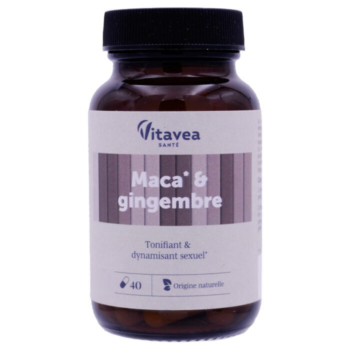VITAVEA MACA & GINGEMBRE 40 GÉLULES