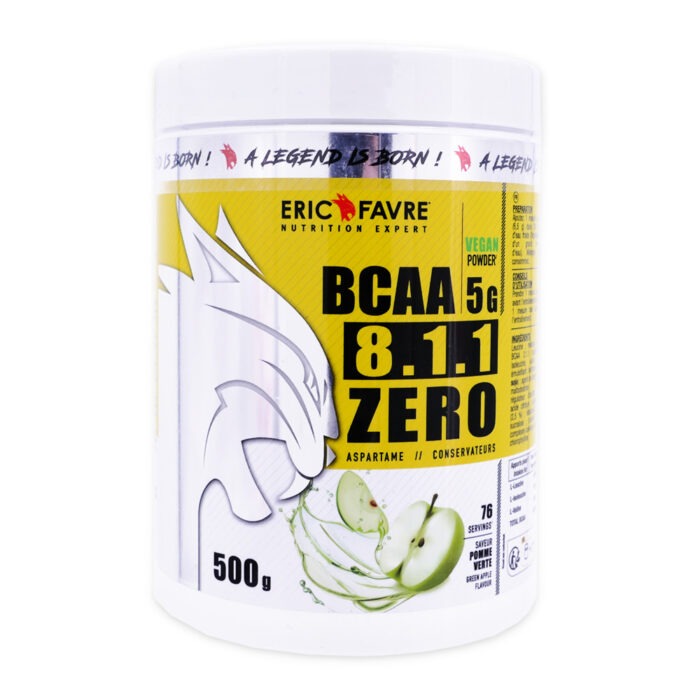 ERIC FAVRE BCAA 8.1.1 ZERO POMME VERTE 500G