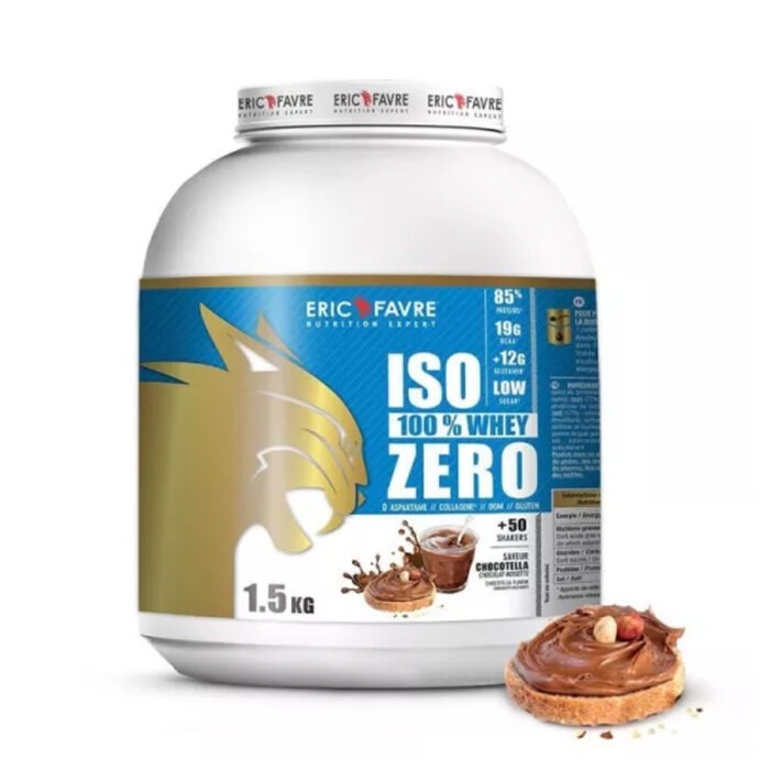 ERIC FAVRE ISO ZERO 100% WHEY SAVEUR CHOCOLAT 1.5KG