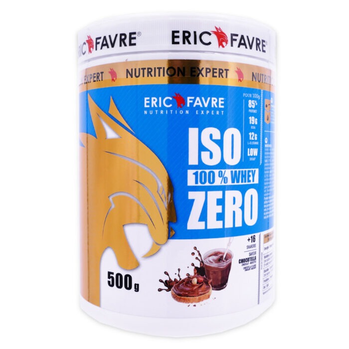 ERIC FAVRE ISO ZERO 100% WHEY SAVEUR CHOCOLAT 500G