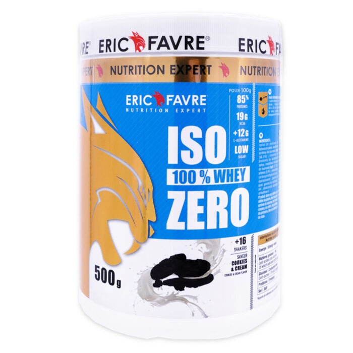 ERIC FAVRE ISO ZERO 100% WHEY SAVEUR COOKIE CREAM 500G