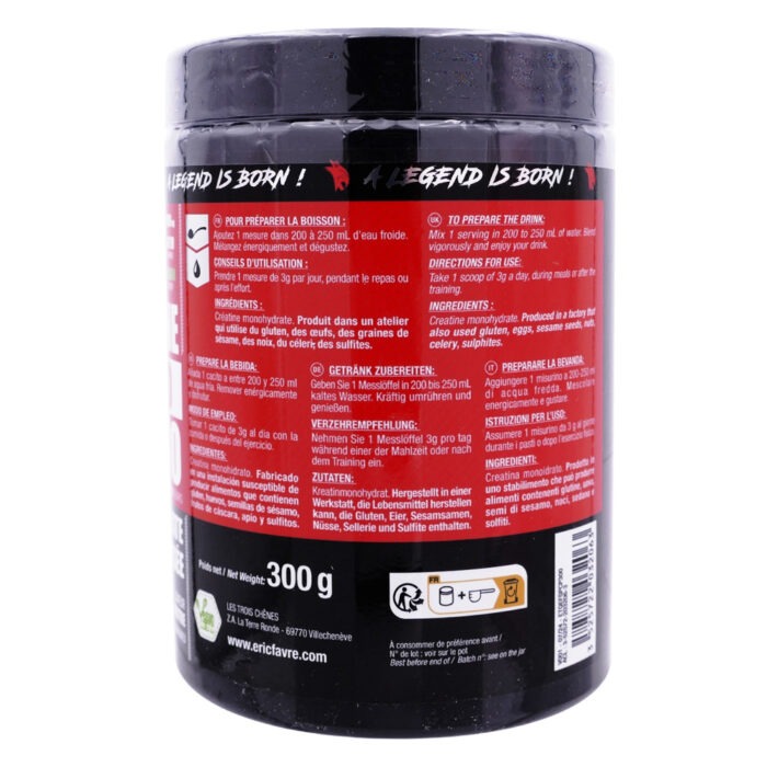 ERIC FAVRE CREATINE PRO ZERO 300G – Image 2