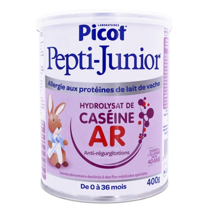 PICOT PEPTI JUNIOR HYDROLYSAT DE CASÉINE AR LAIT 0 36 MOIS 400G
