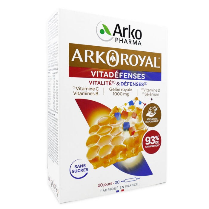ARKOPHARMA ARKOROYAL VITADÉFENSES 20 AMPOULES