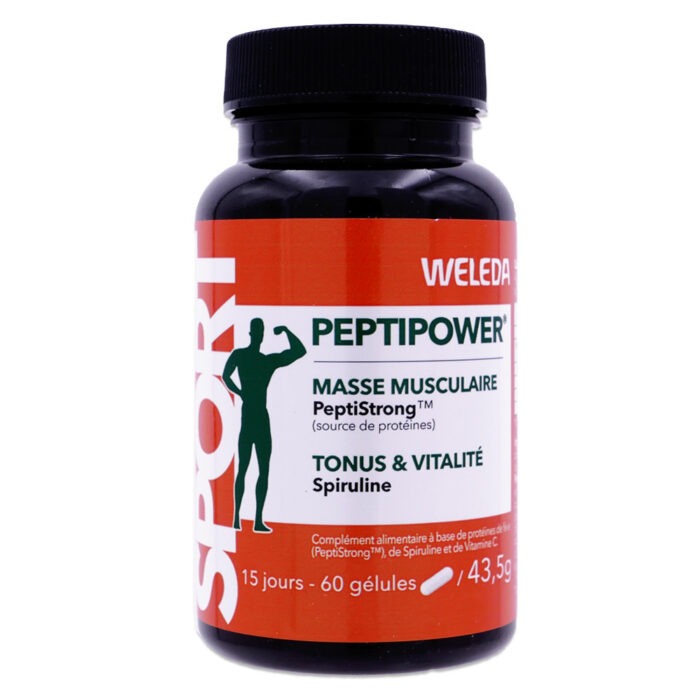WELEDA PEPTIPOWER TONUS & VITALITÉ 60 GÉLULES