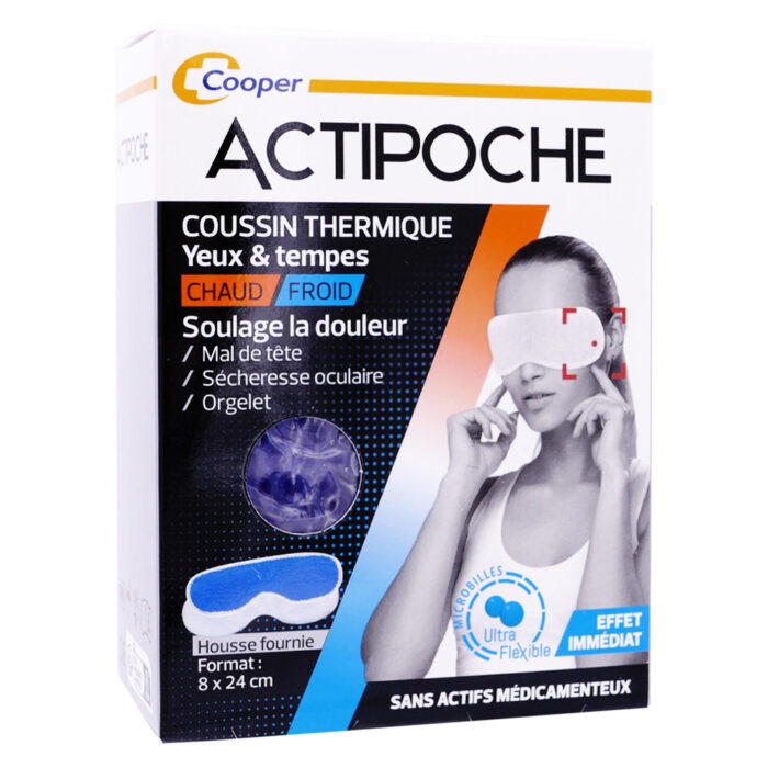ACTIPOCHE COUSSIN THERMIQUE YEUX & TEMPES