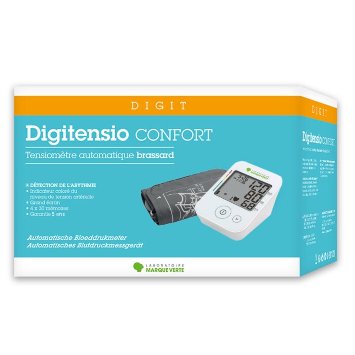 TENSIOMÈTRE BRASSARD DIGITENTIO CONFORT MARQUE VERTE