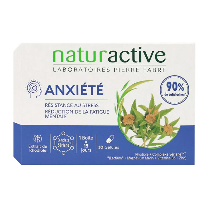 NATURACTIVE ANXIETE 30 GELULES